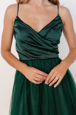 Best Baltic Born Shonda Sparkle Midi Dress | Emerald