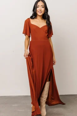 Outlet Baltic Born Sierra Sweetheart Maxi Dress | Spice