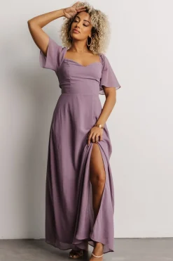Clearance Baltic Born Sierra Sweetheart Maxi Dress | Lilac