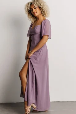 Clearance Baltic Born Sierra Sweetheart Maxi Dress | Lilac