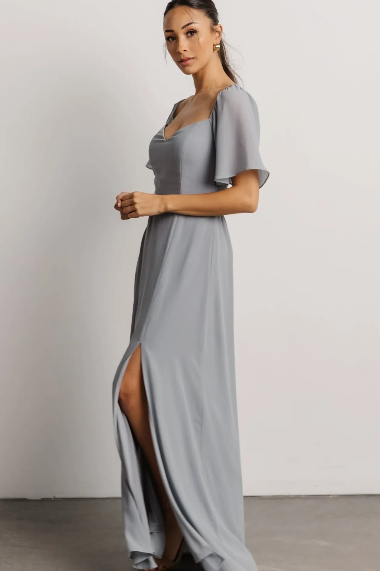 Online Baltic Born Sierra Sweetheart Maxi Dress | Light Blue LightBlue