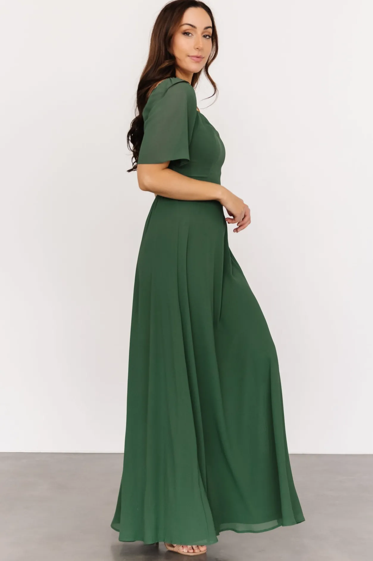 Sale Baltic Born Sierra Sweetheart Maxi Dress | Evergreen