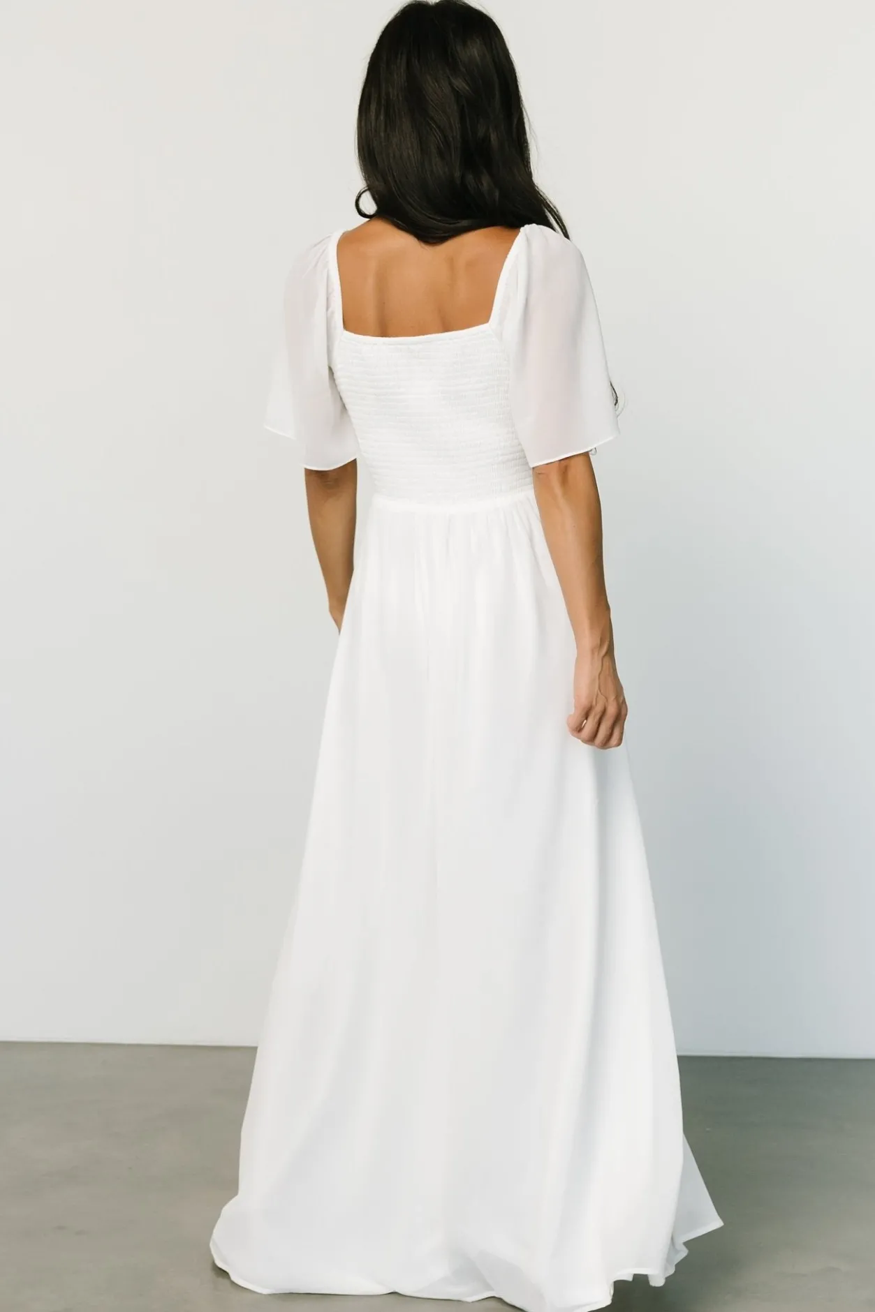 Sale Baltic Born Sierra Sweetheart Maxi Dress | White