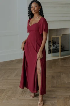 Outlet Baltic Born Sierra Sweetheart Maxi Dress | Mulberry
