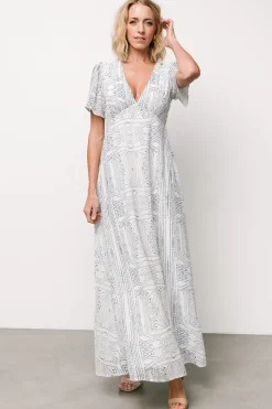 Online Baltic Born Skyla Deep V Maxi Dress | Blue Print BluePrint