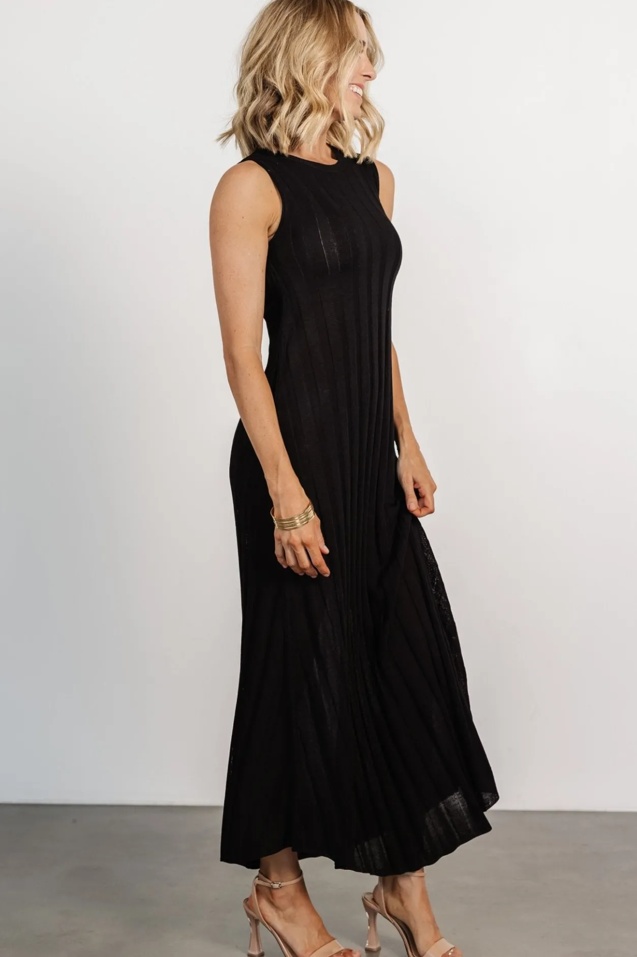 Outlet Baltic Born Skylar Tank Maxi Dress | Black