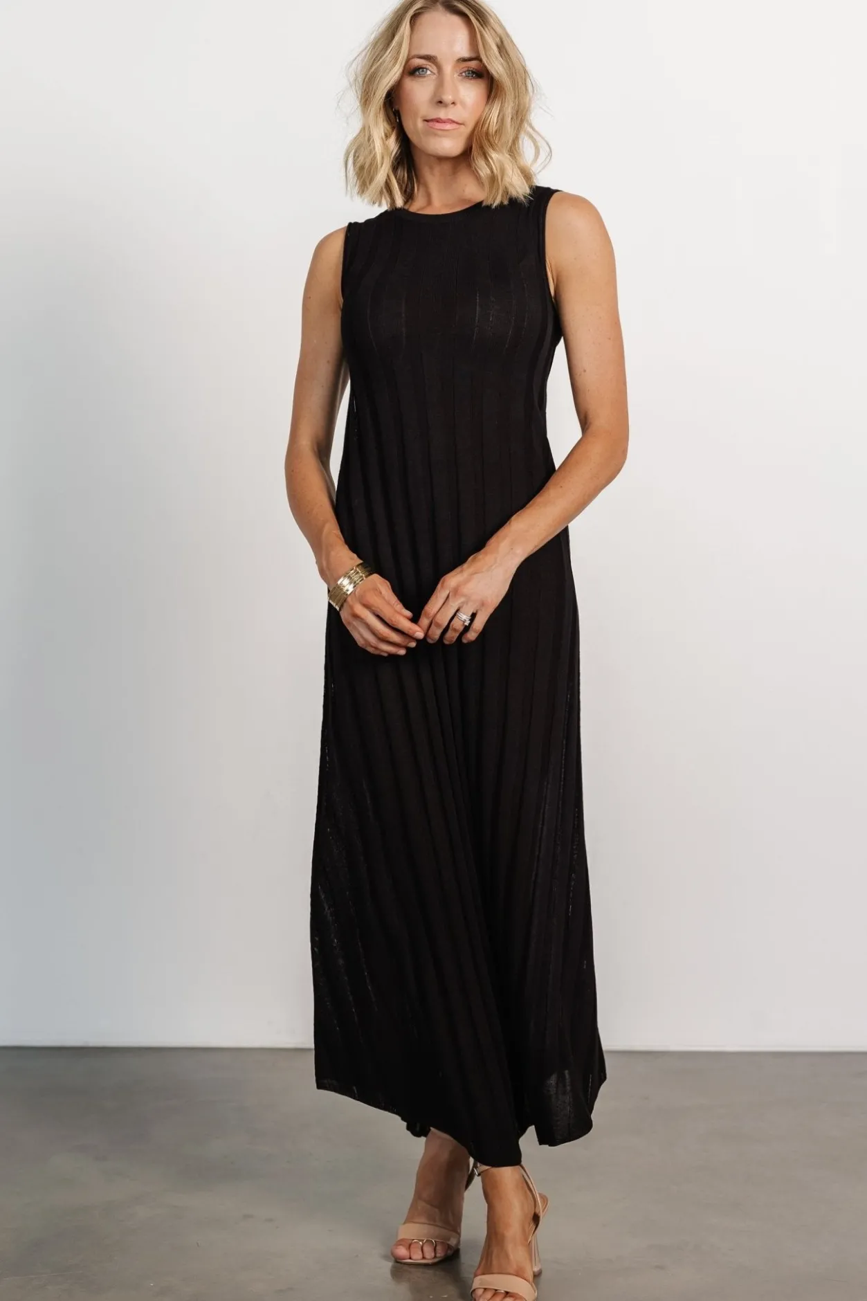 Outlet Baltic Born Skylar Tank Maxi Dress | Black