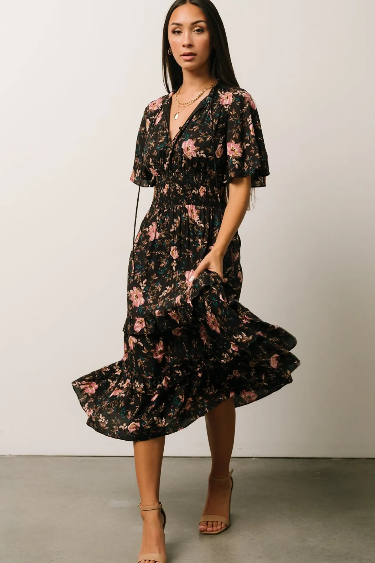 Best Baltic Born Spell Boho Midi Dress | Midnight Garden MidnightGarden