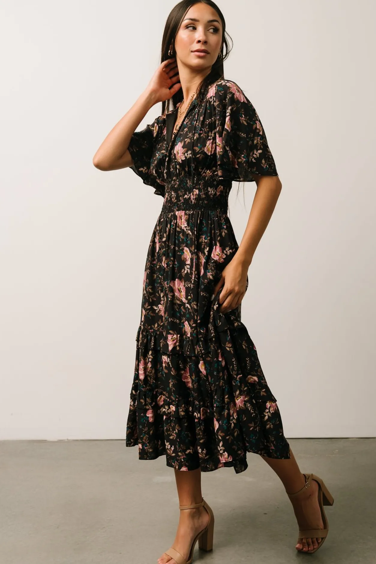 Best Baltic Born Spell Boho Midi Dress | Midnight Garden MidnightGarden