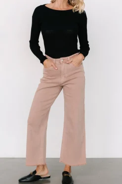 Clearance Baltic Born Spence Denim Pants | Dusty Rose DustyRose