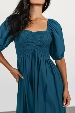 Best Baltic Born Stefania Midi Dress | Mediterranean Blue MediterraneanBlue