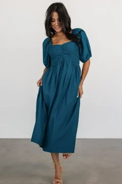 Best Baltic Born Stefania Midi Dress | Mediterranean Blue MediterraneanBlue