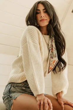 Sale Baltic Born Sutherland Chunky Knit Sweater | Cream