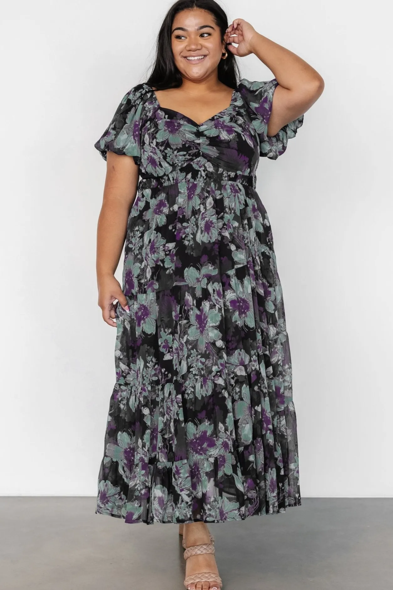 Clearance Baltic Born Suzy Maxi Dress | Dark Blue Multi DarkBlueMulti