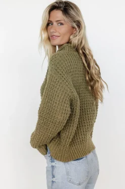 Fashion Baltic Born Syracuse Chunky Knit Sweater | Dusty Olive DustyOlive