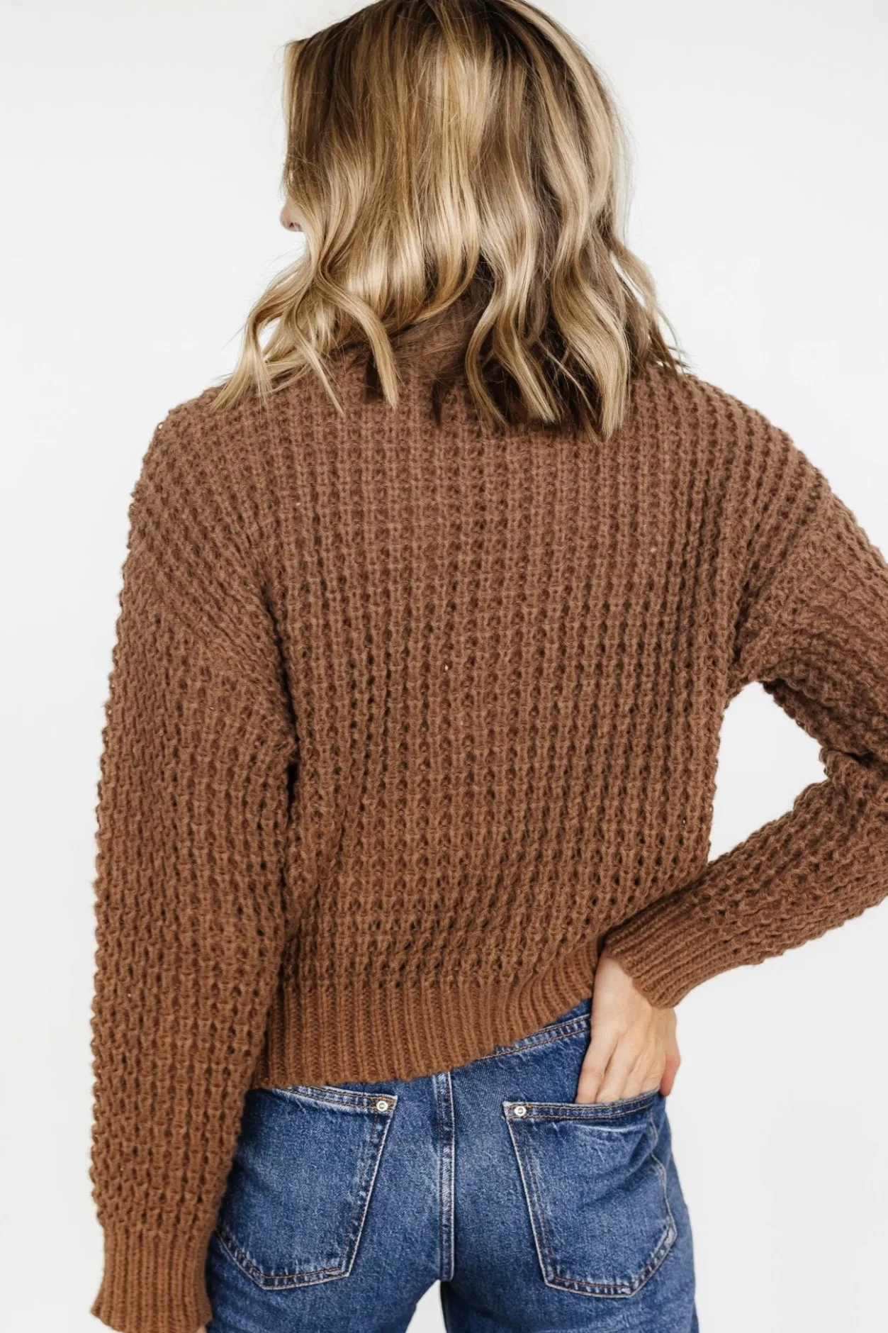 Hot Baltic Born Syracuse Chunky Knit Sweater | Mocha