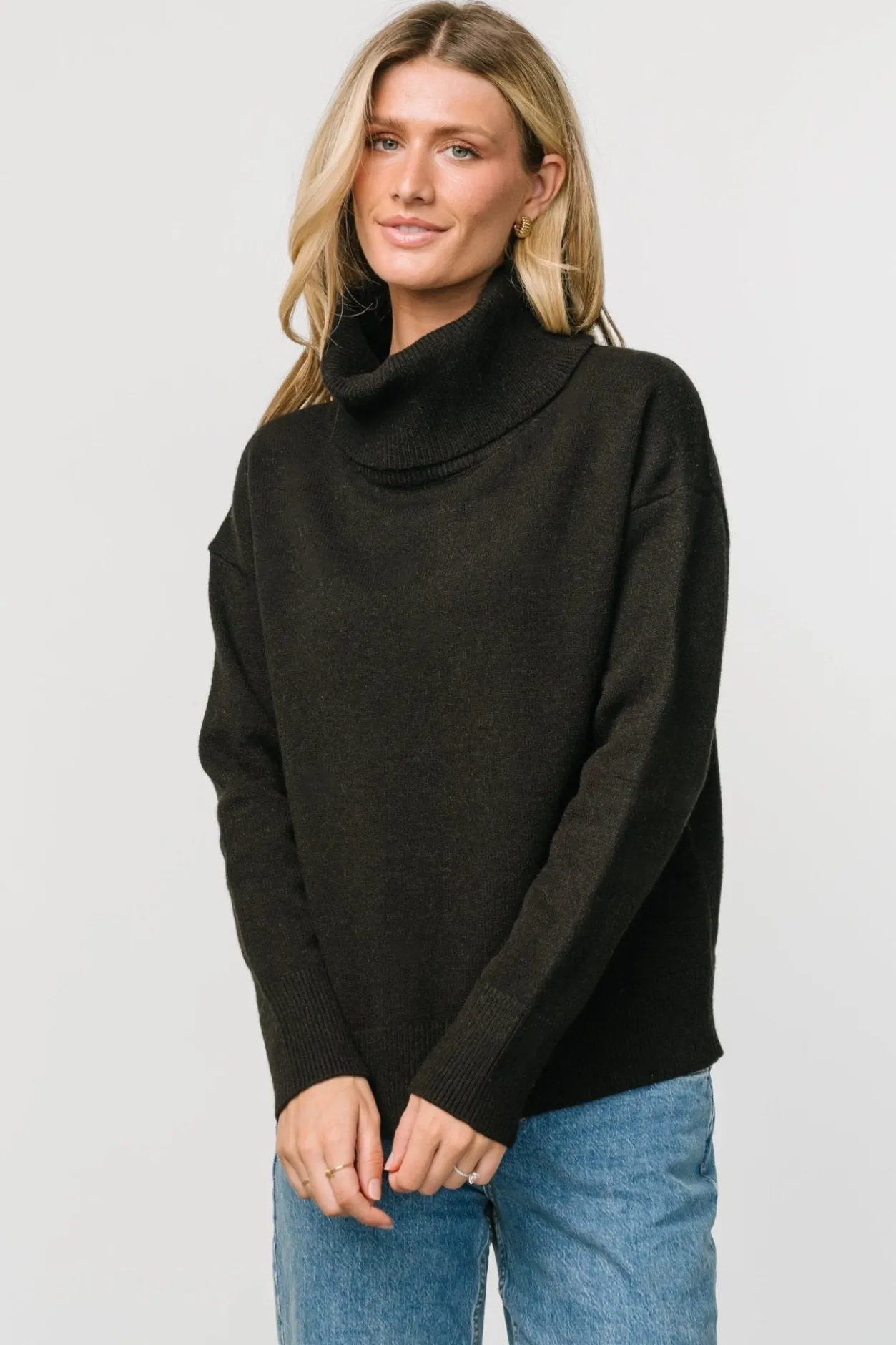 Fashion Baltic Born Tera Turtleneck Sweater | Black