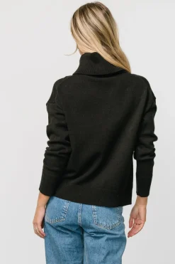 Fashion Baltic Born Tera Turtleneck Sweater | Black