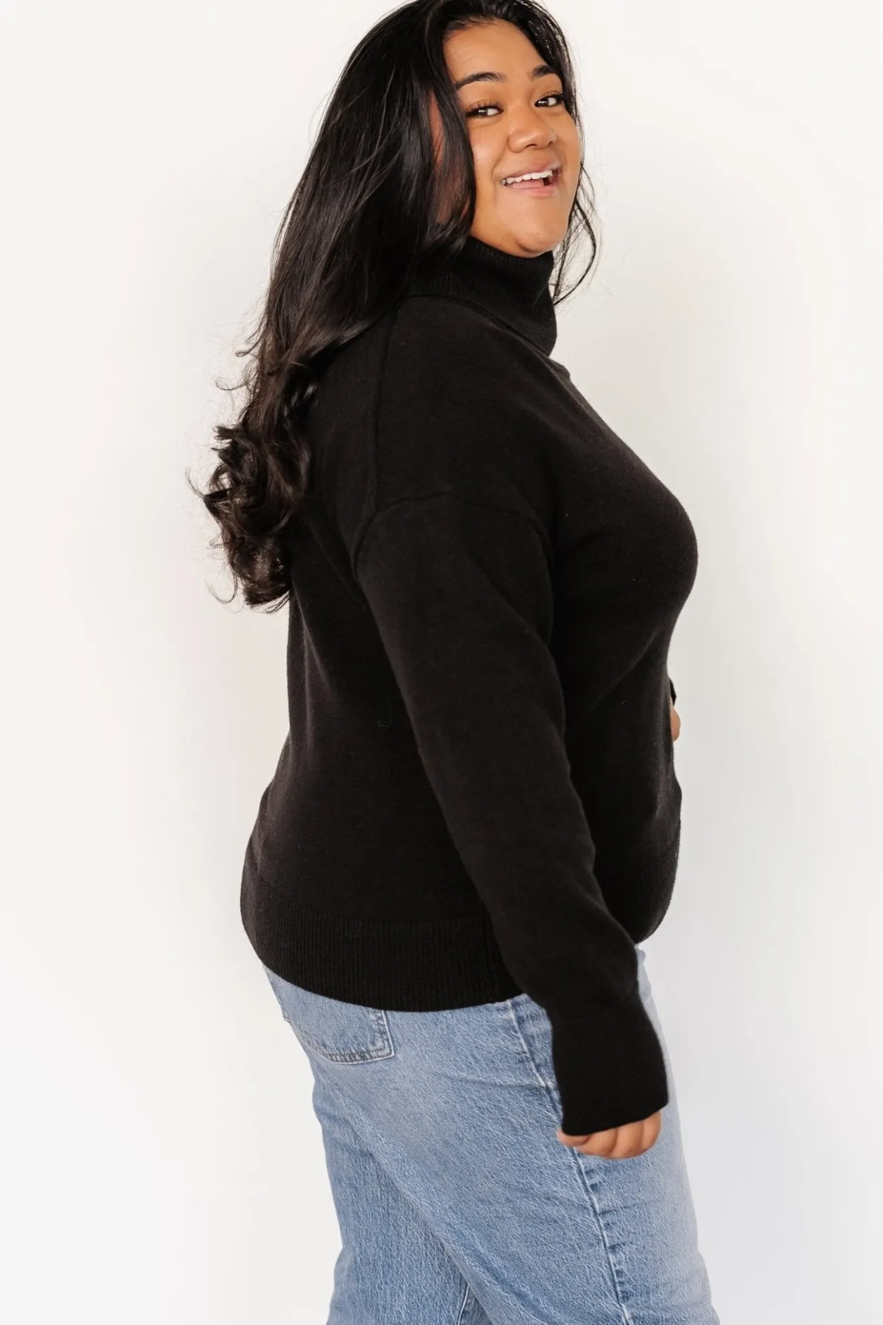 Fashion Baltic Born Tera Turtleneck Sweater | Black