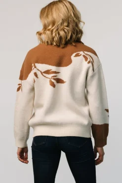 Fashion Baltic Born Teresa Sweater | Cream + Camel Cream+Camel