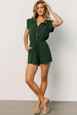 Best Baltic Born Toni Romper | Dark Green DarkGreen