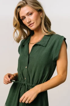 Best Baltic Born Toni Romper | Dark Green DarkGreen