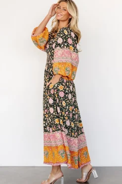 Outlet Baltic Born Trixie Dress | Black Multi BlackMulti