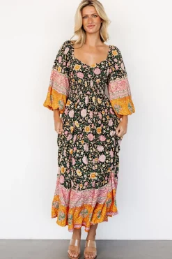Outlet Baltic Born Trixie Dress | Black Multi BlackMulti