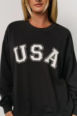 Best Baltic Born USA Oversized Sweatshirt | Navy