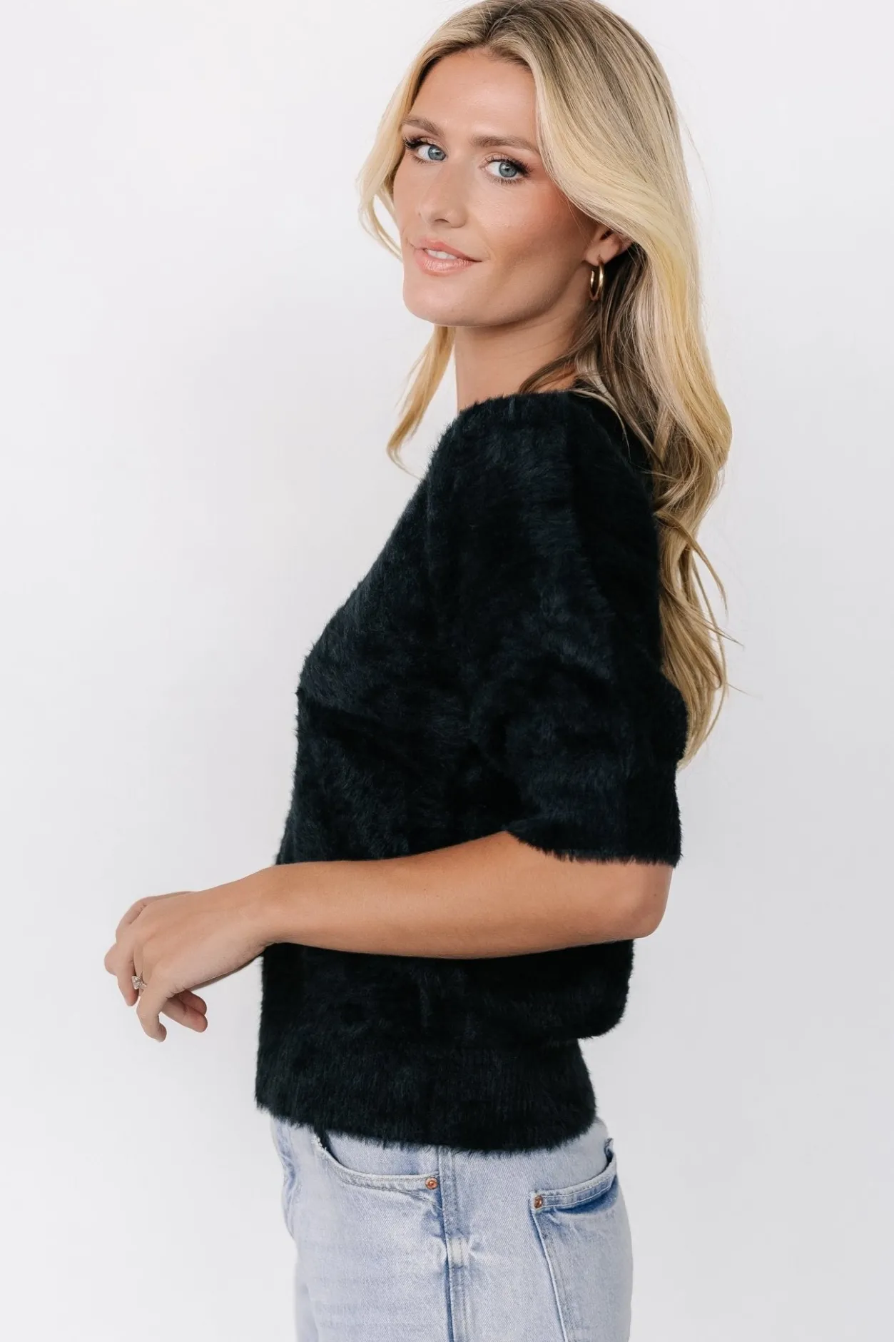 Outlet Baltic Born Vail Sweater Top | Black
