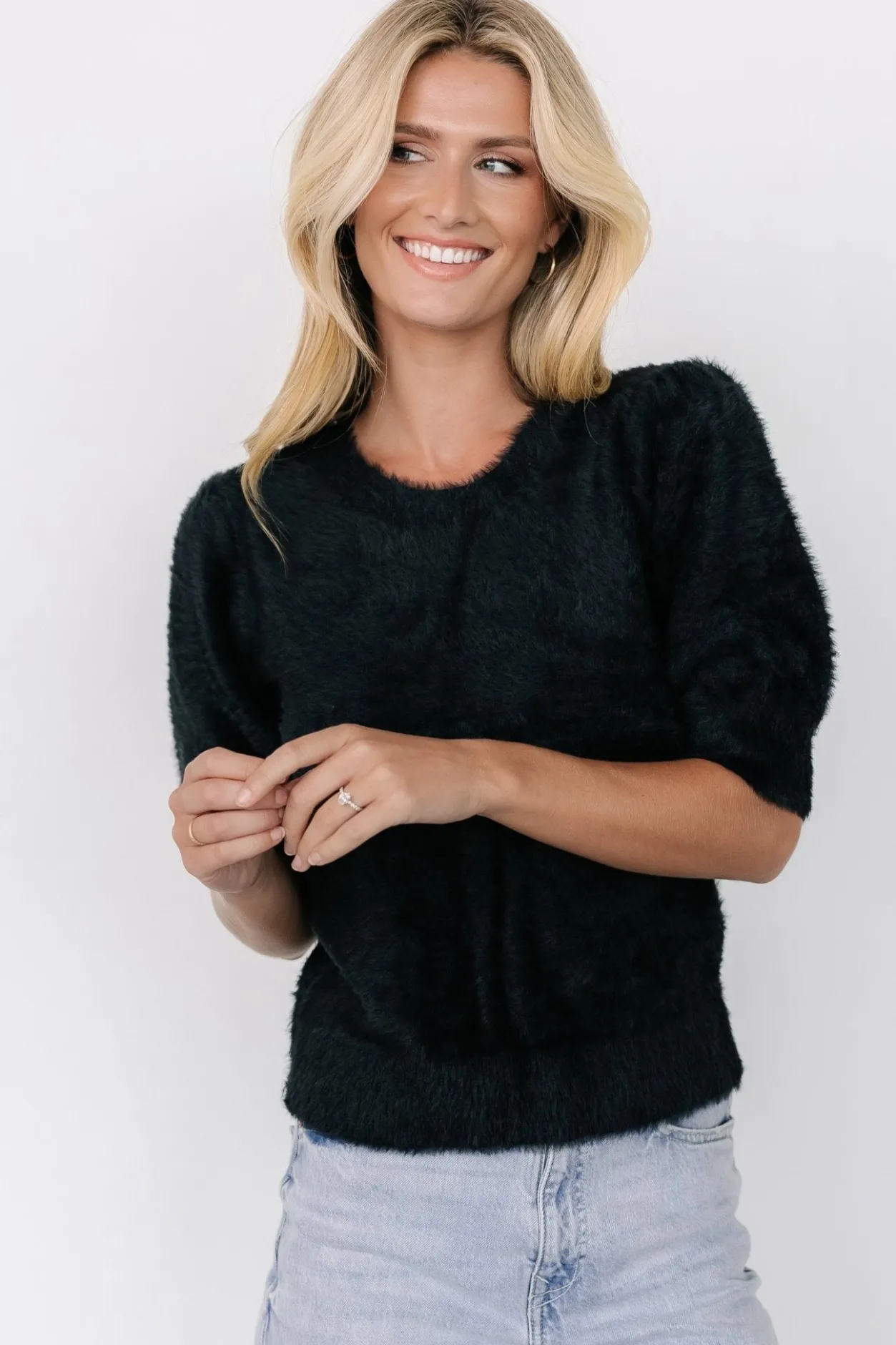 Outlet Baltic Born Vail Sweater Top | Black