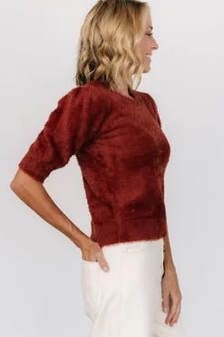 Fashion Baltic Born Vail Sweater Top | Brick