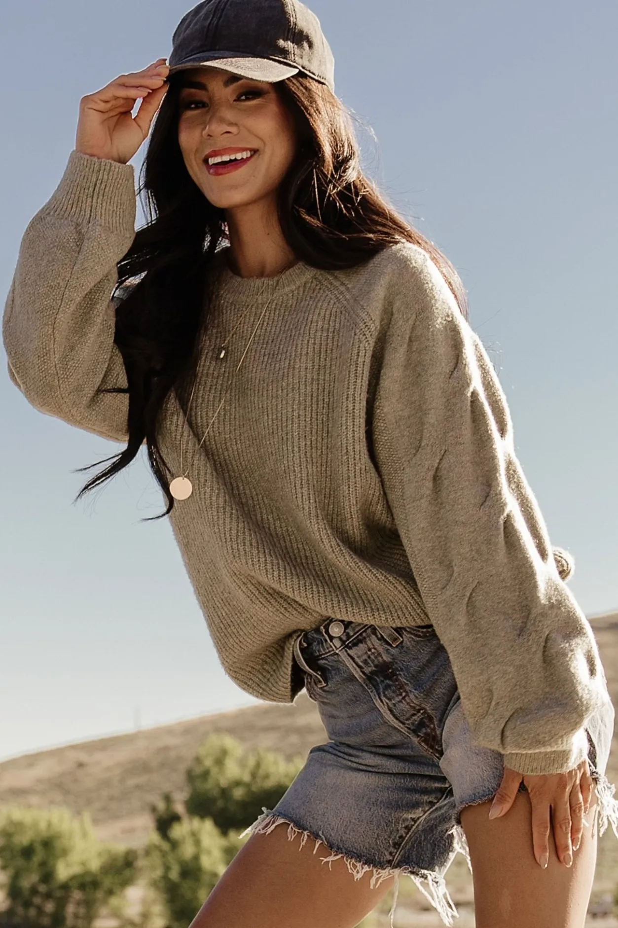Hot Baltic Born Vancouver Sweater | Light Olive LightOlive