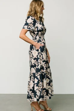 Discount Baltic Born Vera Maxi Dress | Navy Floral NavyFloral