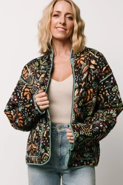 Sale Baltic Born Vida Jacket | Black + Multi Print Black+MultiPrint