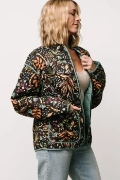 Sale Baltic Born Vida Jacket | Black + Multi Print Black+MultiPrint