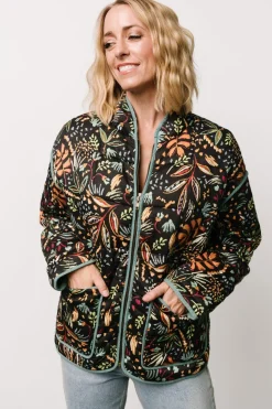 Sale Baltic Born Vida Jacket | Black + Multi Print Black+MultiPrint