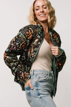 Sale Baltic Born Vida Jacket | Black + Multi Print Black+MultiPrint