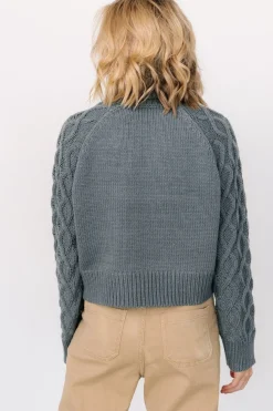 New Baltic Born Vonn Turtleneck Sweater | Winter Green WinterGreen