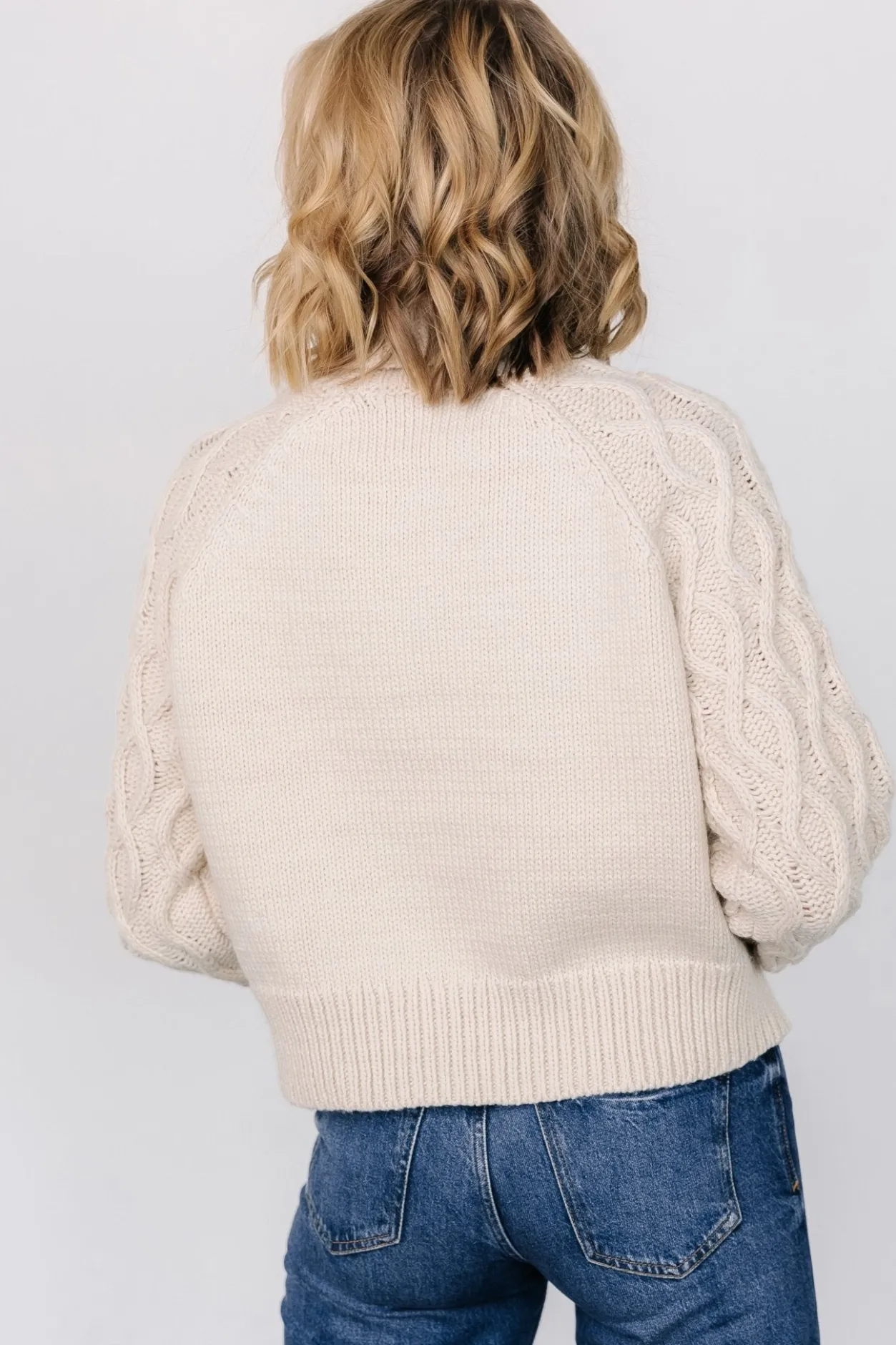 Outlet Baltic Born Vonn Turtleneck Sweater | Ivory